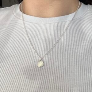 Mini silver curb
