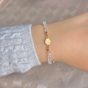 Simple crystal bracelet