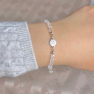 Simple crystal bracelet