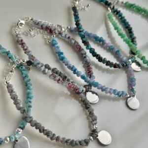 Stone crystal bracelet