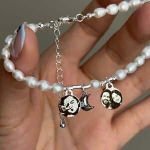 Morse coded white pearl