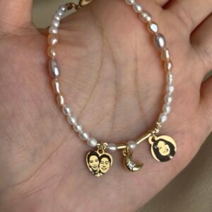 Morse coded twin pearl